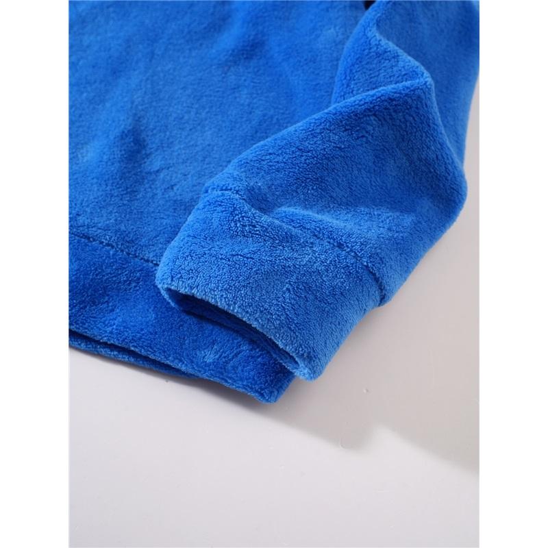 Men's Plus Size Hoodie Casual Stylish Coral Fleece Jacket For Fall Winter Comfortable Men's Outerwear