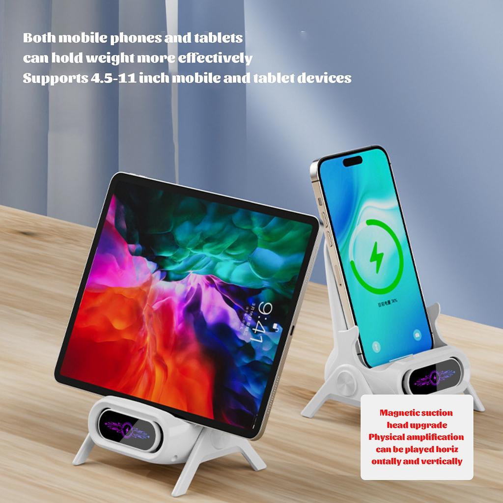 Mobile Phone Stand Vertical Small Chair Wireless Charger Mobile Phone Support Stand