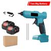 Portable Electric Hot Melt Glue Gun Cordless Electric Hot Melt Welding Air Gun Household Handicraft DIY Repair Tool