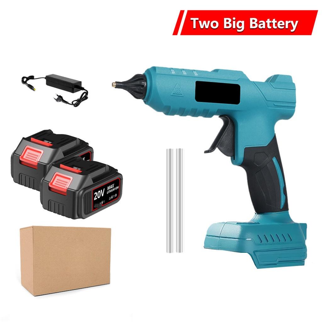 Portable Electric Hot Melt Glue Gun Cordless Electric Hot Melt Welding Air Gun Household Handicraft DIY Repair Tool