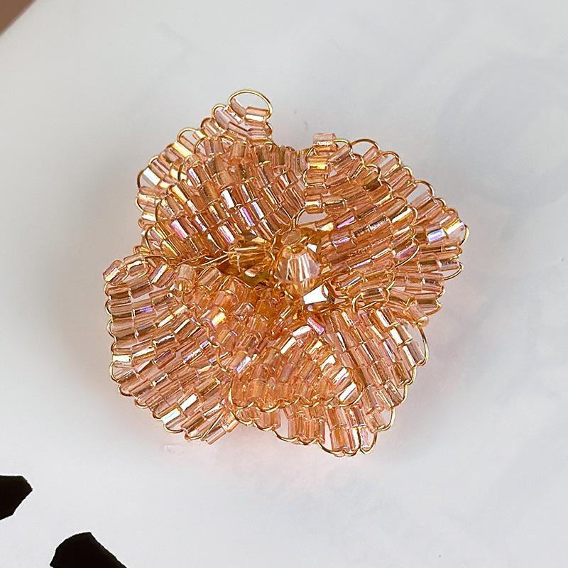 Handmade Beading Pearl Tassel Rhinestone Flower Shoe Charms Luxury Decor For Women Ballet Shoes Creative Party Accessories