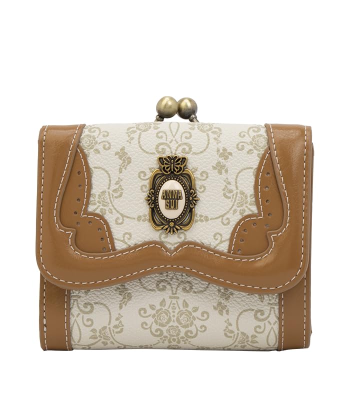 

Двойной кошелек Libre Beige [Anna Sui] бежевый
