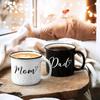 YHRJWN Mom and Dad Gifts, Gifts for Mom Dad from Daughter Son, Mom and Dad Mugs Set of 2, New Parents Gifts for Couples, Mothers Day Fathers Day
