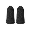 Gaming Finger Sleeve Mobile Game Controller Thumb Sleeve Touch Screen Finger Cover Breathable Anti SlipBlack Edge