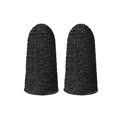Gaming Finger Sleeve Mobile Game Controller Thumb Sleeve Touch Screen Finger Cover Breathable Anti SlipBlack Edge