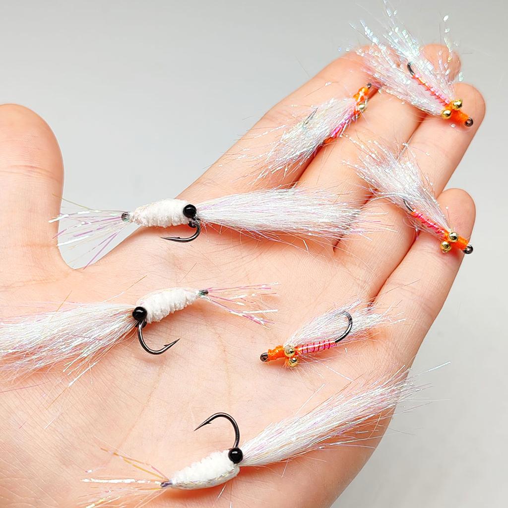 18Pcs-2 Boxs Bundle Fly Fishing Flies Wet Flies Bait Nymph Lure Flies for Flishing Trout/carp Fishing Artificial Lure Accessories (with Flies Box)