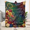 Love Letter Dad Blanket Soft & Cozy Great for Bed Picnics Office Four Seasons Universal Playful Design Gifts For Family Or Friends