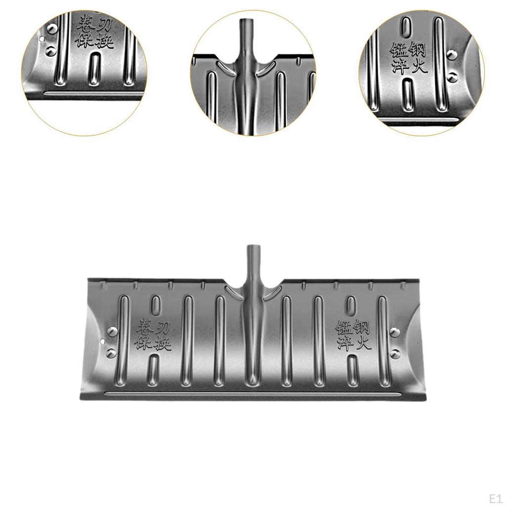 Mangan Stahl Outdoor Schnee Entfernung Kopf Winter Notfall Werkzeug Einfache Montage Auto