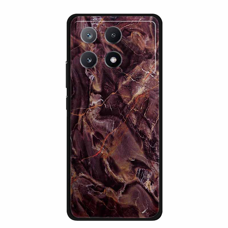 For Xiaomi Poco F8 Pro Case Gradient Marble Silicone TPU Soft Phone Case for Poco F8 Pro Pastel Back Cover Funda Poco F8 Pro 5G