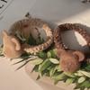 Women's Daily X-Eye Teddy Bear Hair Band Hair Tie