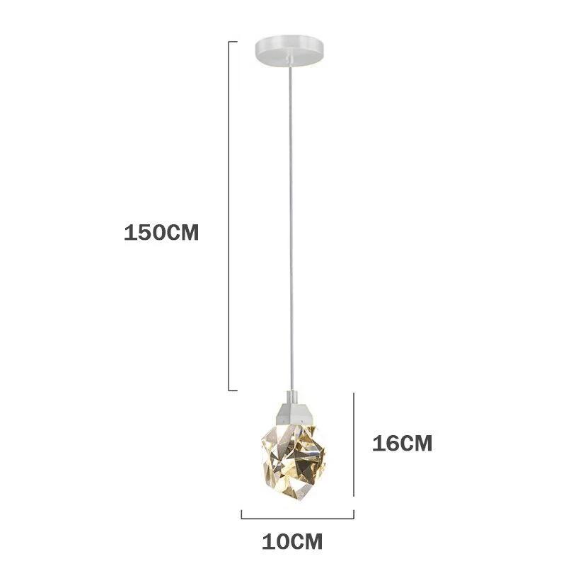 

Роскошная хрустальная потолочная люстра в скандинавском стиле, внутреннее освещение, светодиодный подвесной светильник для гостиной, лестницы, коридора, отеля, ресторана, дома Warm light
