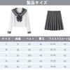 Mprocen Sailor Authentic Long and Short Sleeve Sailor Set for High School and Junior High School Cute School JK Top and Bottom Cute Innocent School