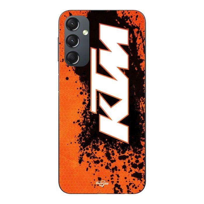 Case for Samsung Galaxy A24 KTM Logo Kraftfahrzeuge Trunkenpolz Mattighofen Maniacase