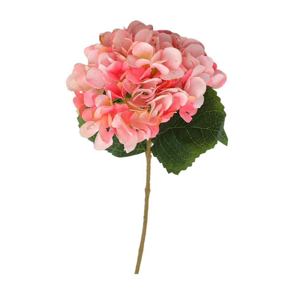 Single Artificial Hydrangea Flower - Elegant Home Living Room Decoration And Wedding Bouquet