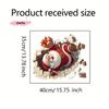 S-1Pc Santa Claus Wall Decal - Removable Christmas Sticker, Suitable For Living Room And Home Decor,Easy To Install Room Decor