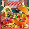 Children's Play At Home, Fruit Cutting, Music Simulation Toys, Girls' Kitchen, Vegetables That Can Be Peeled or Bitten, Fruits and Vegetables, Durian