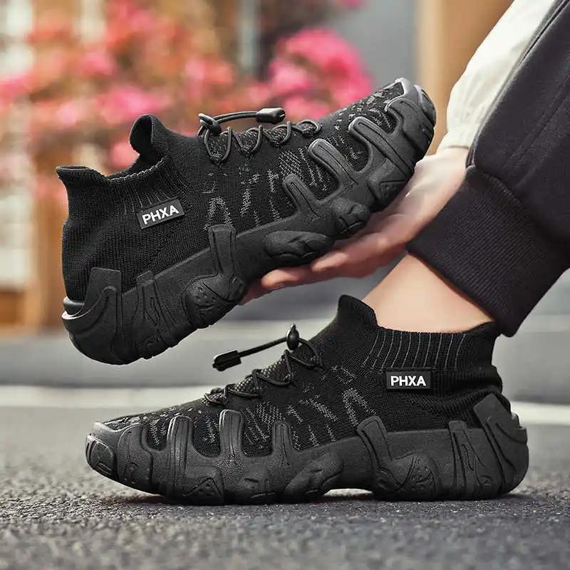 Fashion PU Leather Perforated Men's Premium Sneakers Tennis Breathable Sports Shoes Man For Spring Snearkers School China