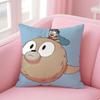 HHilda cartoon girl anime Cushion Cover Pillow Case Soft Friendly Fabric  Concealed Zipper