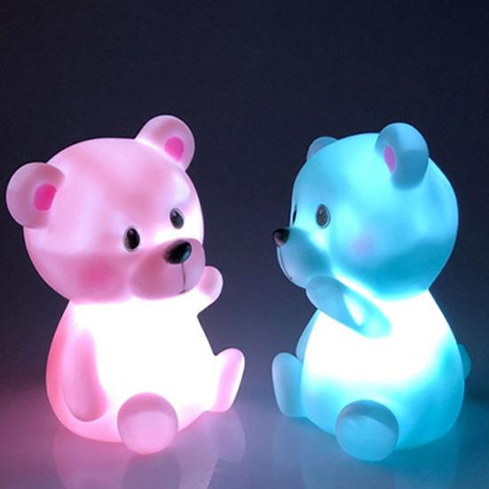 Night Light Battery Appearance Non-Glaring Low-Power Powered Adorable Consumption Long Lifetime Decorative Vinyl