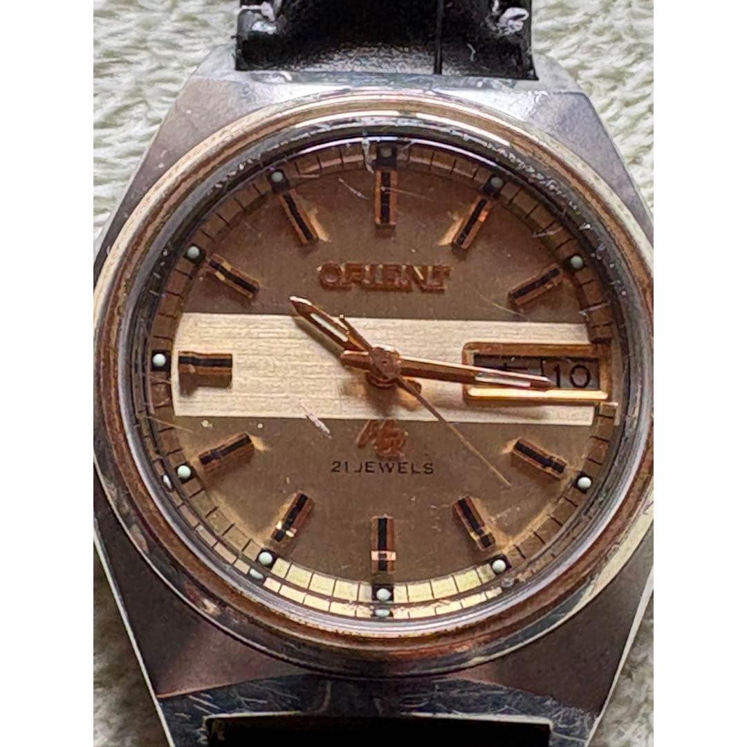 ORIENT Hiace automatic watch 21 JEWELS Gold