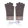 USB Heating Gloves for Men Women Adjustable Heated Thermal Gloves Heated Hand Warmers for Outdoor Skiing Cold Weather