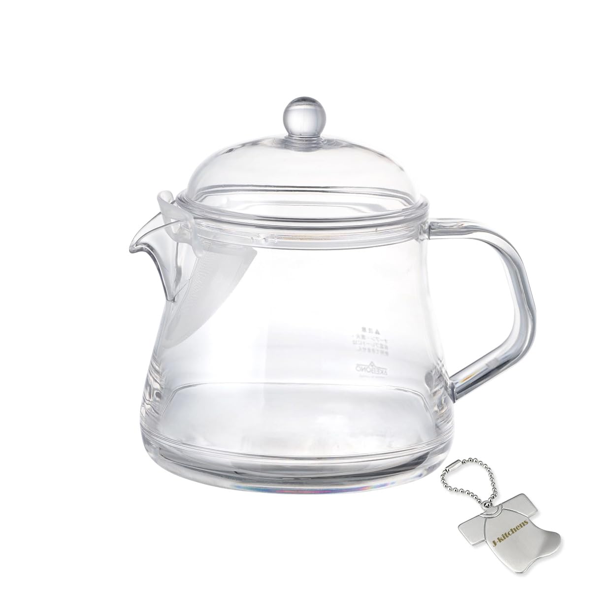 

J-kitchens Herbal Tea Server, Shatter-Resistant, Made in Japan, Also Suitable for Water, Barley Tea, etc., 400ml, Includes Original Tag