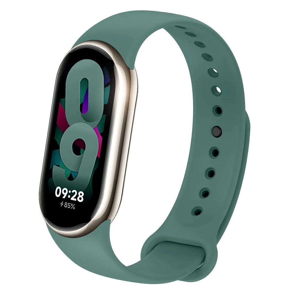 for Mi Band 8 9 Strap mi band 8 Accessories Silicone Sport Replacement belt Wrist pulseira correa for Xiaomi MiBand 9 Bracelet