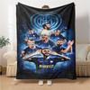 Inter Milan Fan Artwork Blankets Flannel Printed Breathable Warm Throw Blanket for Home Office Bedspreads 0708a100