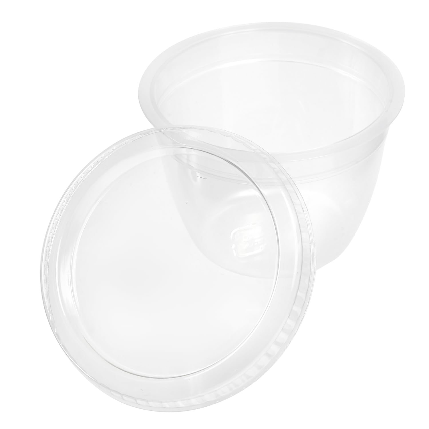 

Made in Japan, Heat-Resistant Pudding Cups with Lids, 115cc, Barrel Shape, Pack of 100