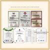 Qihuaxing 90 Biscotti Compresso Cibo d'Emergenza, 1kg