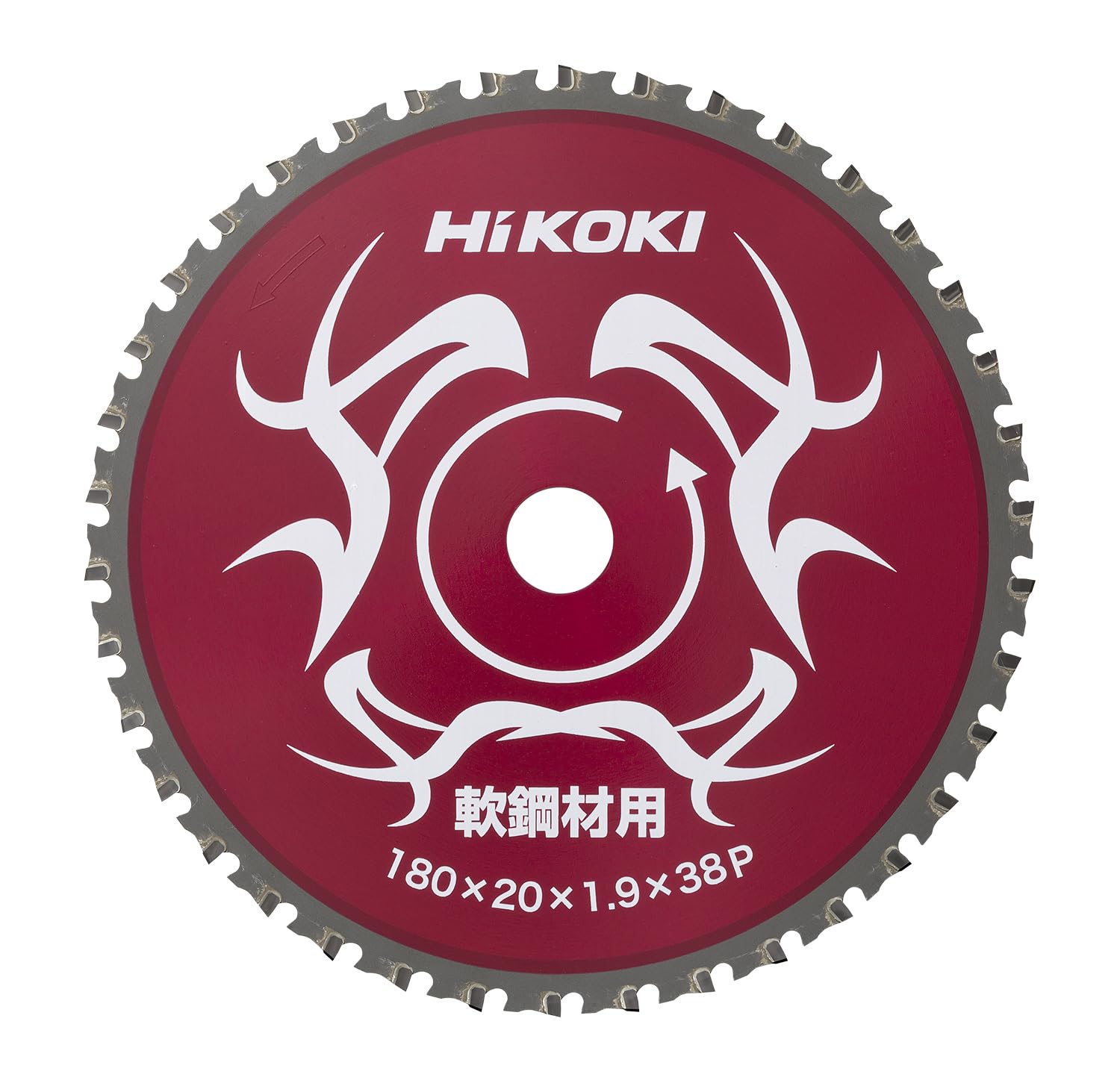 

HiKOKI Пильный диск мягкий 180мм x 38 (для стали), 20 мм, Лезвия, 0032-5635