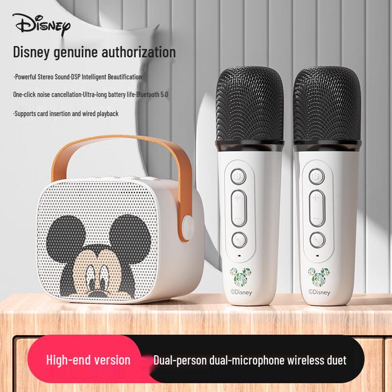 Disney Portable Karaoke Microphone & Speaker
