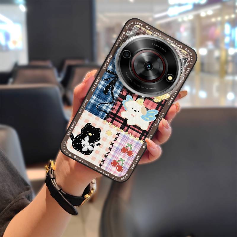 Cute Cartoon Phone Case For ZTE Blade A75 5G/Nubia Focus 5G/Calf 5G Soft case Durable Dirt-resistant Anti-dust Graffiti