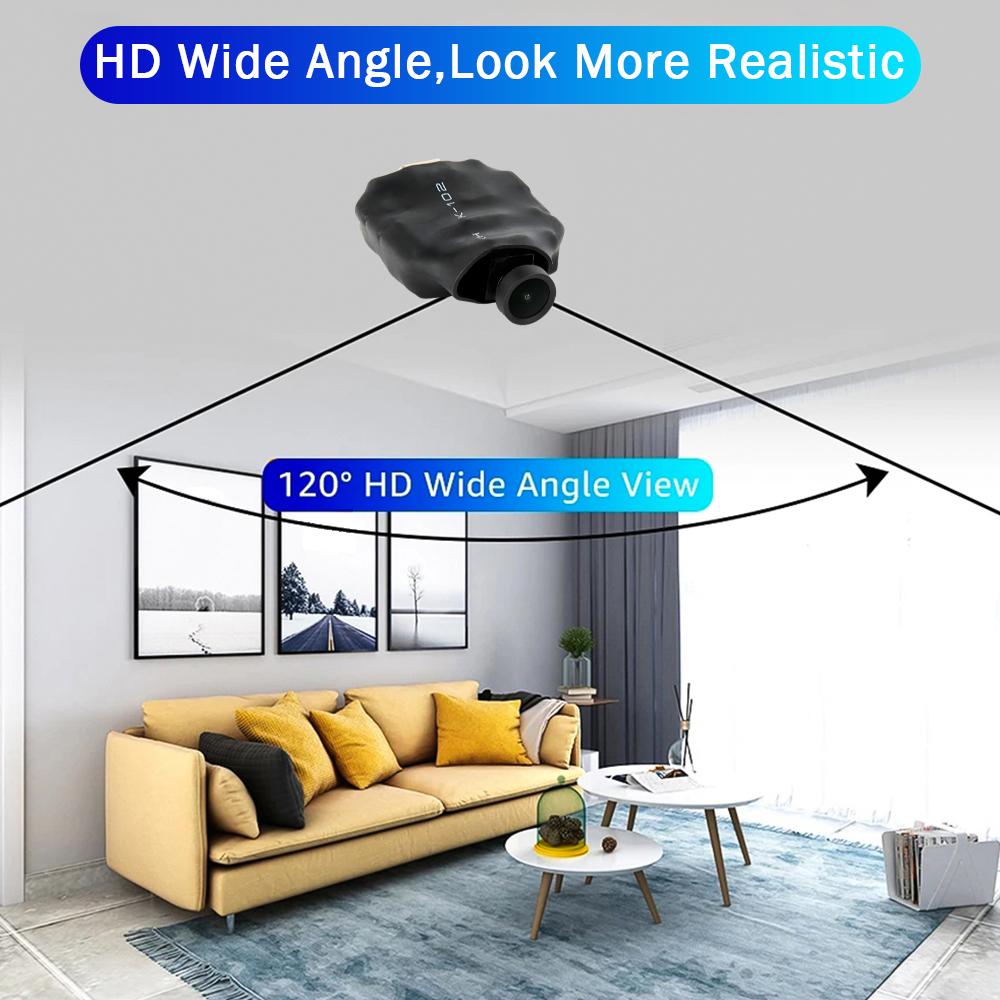 HD 1080P WiFi Camera 120° Wide Angle Mini Camera DIY Module Video Recorder Motion Detection Baby Monitor Surveillance Camcorder
