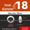 Industrial Dustproof Double-Sided Rubber Cable Grommet & Sealing Ring for Distribution Box