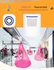 Infrared Sensor Wireless Doorbell with 38 Ringtones Welcomer