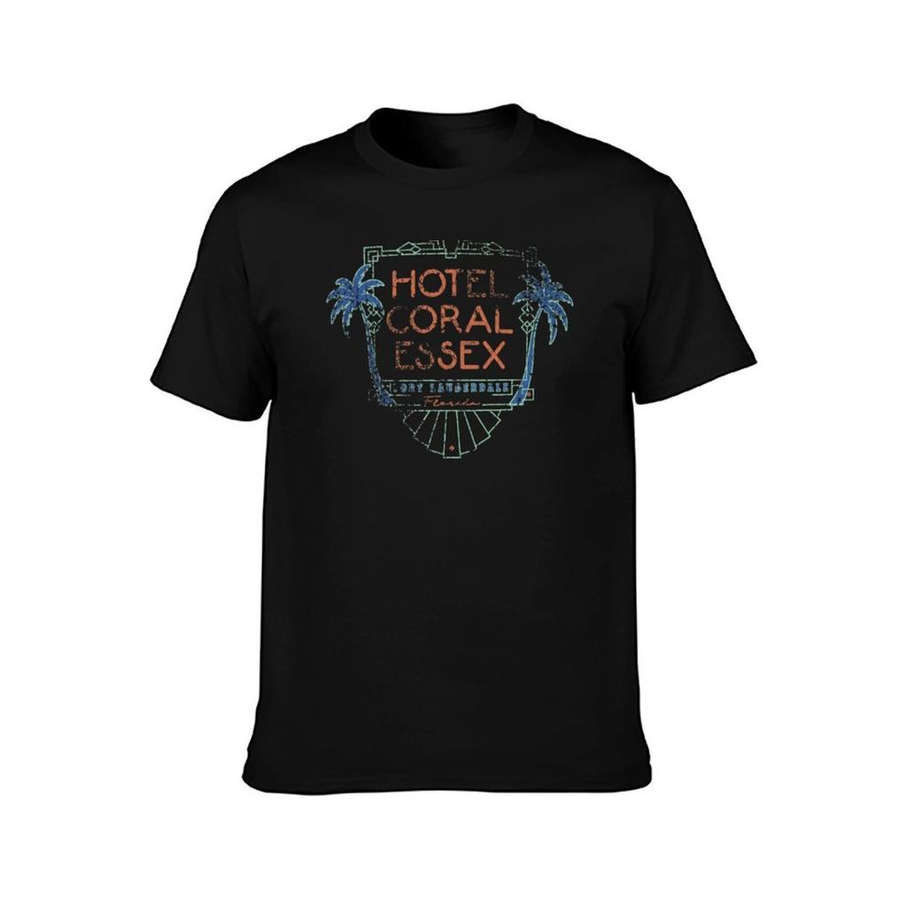 Hotel Coral Essex Fort Lauderdale TShirt Stain Resistant Casual Tee