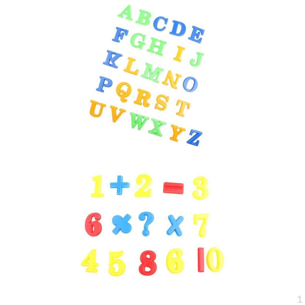 42 Pieces Colorful Alphabet Letter Toys Language Teaching Tool for Kids Early Education