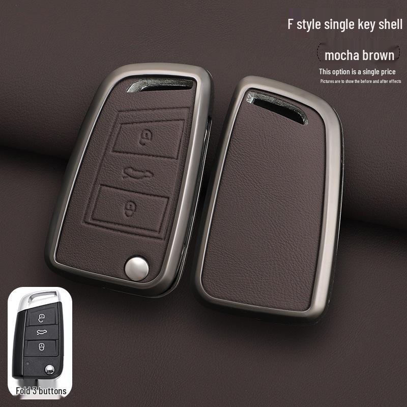 2023 Volkswagen Tiguan L Key Case for 2017-2023 Tiguan/X Models - Men's Bag Buckle Shell.