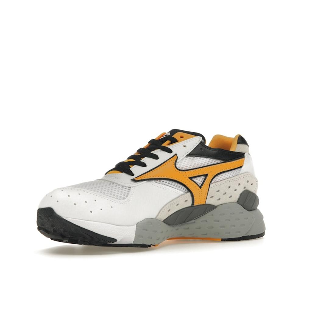 Mizuno Mondo Control White Saffron Unisex Sneakers Black D1GA201174