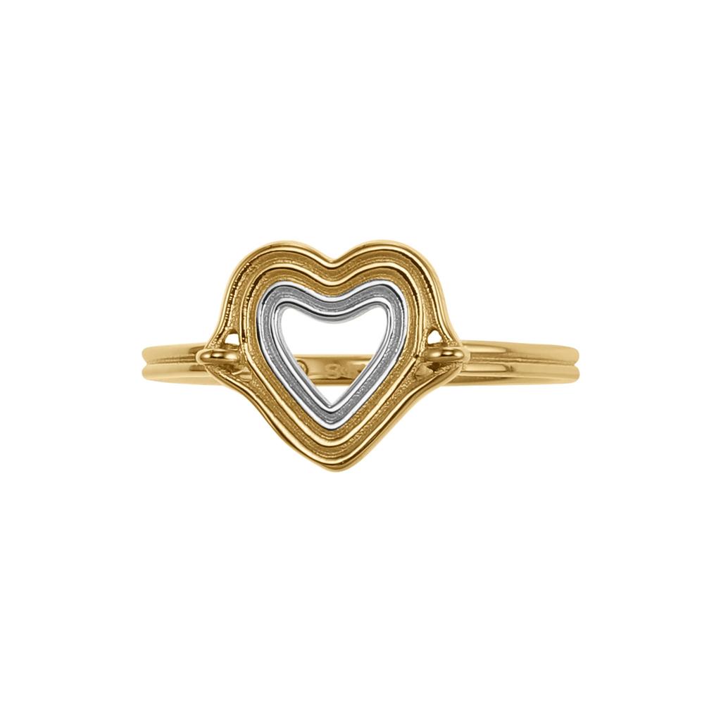 Skagen Women's KARIANA Two-Tone Stainless Steel Center Focal Ring, SKJ16809989