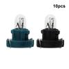 10pcs Car Interior LED Dashboard Bulb 12V 1.2W Car Instrument Light Auto Indicator Bulb Lamp Automobiles Parts