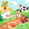 3D Montessori Quiet Book for Kids - Cartoon Felt Cloth, Early Education & Intelligence Development