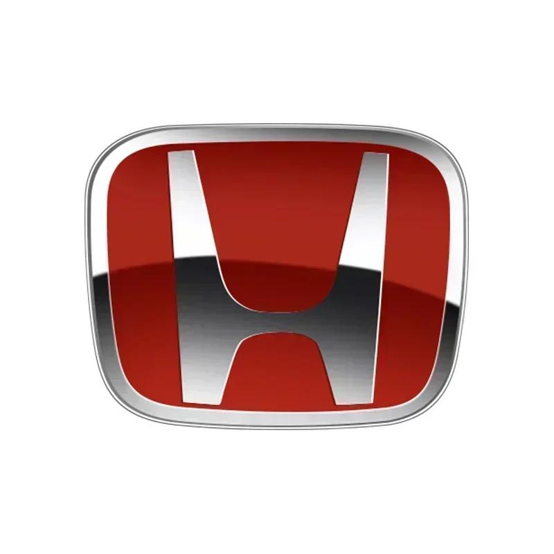 

1pcs Car Front Grill Badges Rear Trunk Emblem Lid Covers Logo Sticker For Honda Civic Fit Jazz Accord CRV HRV City Odyssey 49mmX40mm