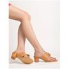 Shoetopia Women'S Flat Sandal/Tan /Eu37 / Uk4