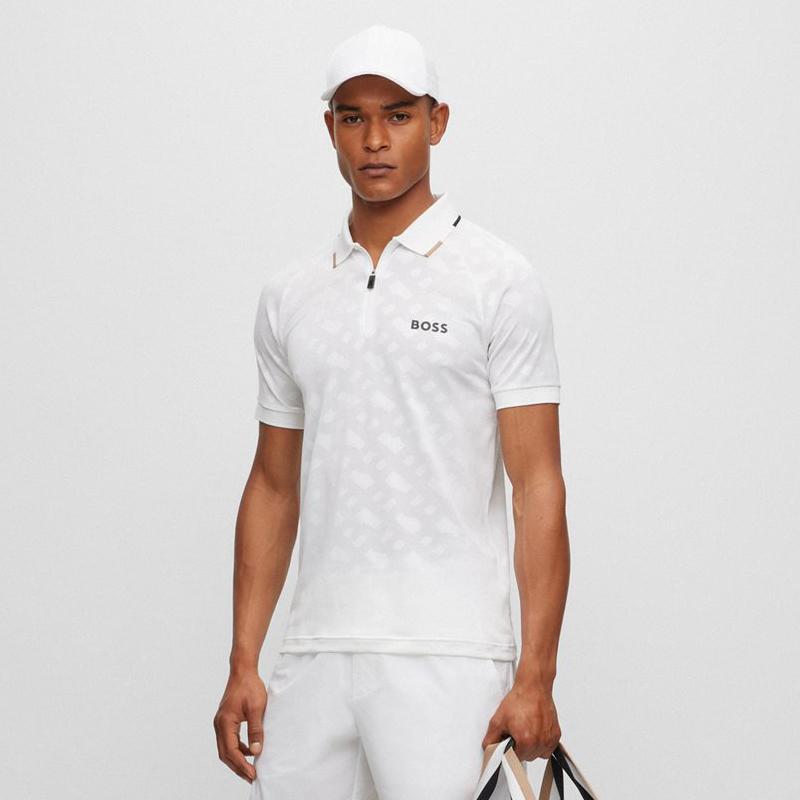 BOSS SPORTS Boss Felix Mb 2 Polo (50494527100) Herren Kurzarm Hemd mit Kragen