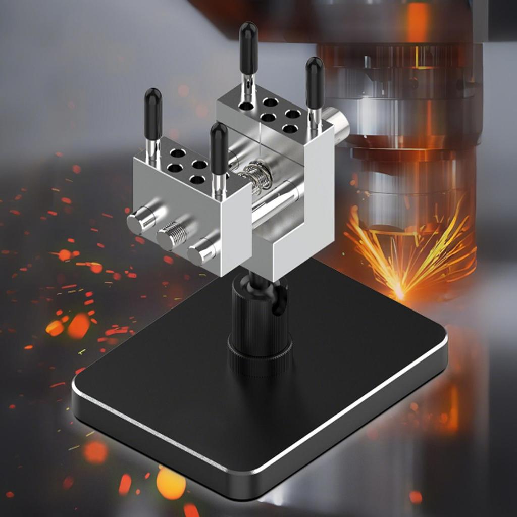 2 in 1 Mini Portable Table Vise Compact Adjustable Clamp for Modeling Hobby DIY Precision Tool Accessories