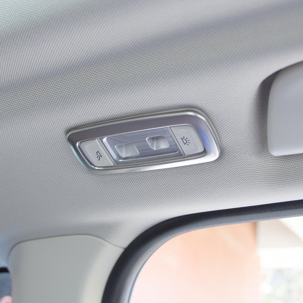 For BMW X3 G01 X4 G02 2018 - 2025 Rear Reading Light Cover Back Roof Lamp Light Panel Frame Trim Sticker Styling Accessories