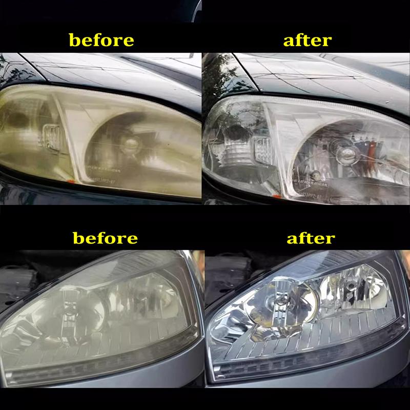 30/100ml Headlight Restoration Polishing Headlamp Remove Oxidation Headlight Polish Liquid