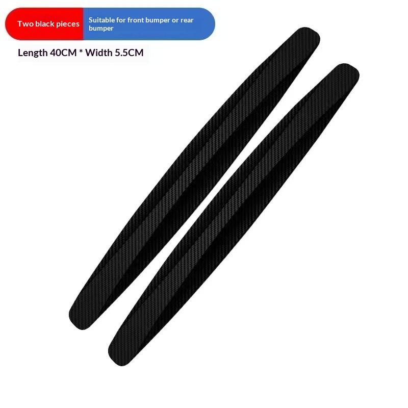2Pcs Car Bumper Protector Strip Guard Corner Protection Strips Scratch Protector Crash Anti Collision Auto Accessories